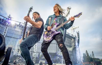 Freddy Krueger - Kirk Hammett - Watch Metallica’s Kirk Hammett and Rob Trujillo perform Edgar Winter’s ‘Frankenstein’ - nme.com