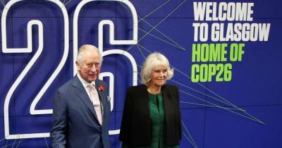 Prince Charles and Camilla arrive in Glasgow for COP26 opening address - www.dailyrecord.co.uk - Paris - Scotland