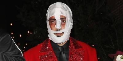 French Montana Channels The Weeknd's AMAs Look for His Halloween Costume! - www.justjared.com - France - USA - Montana