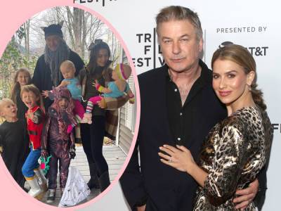 Alec Baldwin Dresses Up For Halloween With Family As Wife Hilaria Documents 'Parenting Through' Rust Tragedy Aftermath - perezhilton.com