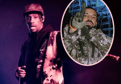 Travis Scott Celebrated Astroworld Concert At Drake's Dave & Busters After Party - perezhilton.com - city Buster