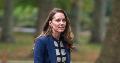 Kate Middleton gives a subtle nod to the Imperial War Museum in 10 year old Alexander McQueen blouse - www.ok.co.uk - London