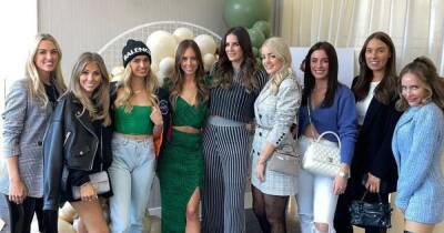 Jack Grealish's girlfriend and Harry Maguire's fiancée put Manchester football rivalry aside at Christmas launch - www.manchestereveningnews.co.uk - Manchester