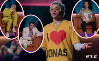 Pete Davidson Ruthlessly Rips The Jonas Brothers In First Look At Their Netflix Roast! - perezhilton.com