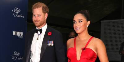 Prince Harry & Meghan Markle Make A Regal Arrival To Salute To Freedom Gala 2021 - www.justjared.com - New York