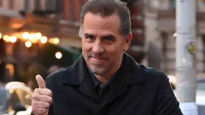 Hunter Biden appears at NYC art gallery displaying his paintings with wife Melissa - www.foxnews.com - New York