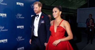 Prince Harry Gives Personal Speech With Meghan Markle by His Side at NYC Gala - www.usmagazine.com - New York