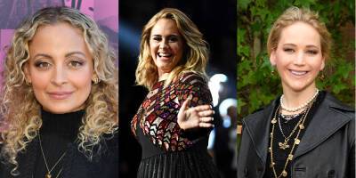 Adele Shares Rare Comments About Her Friendship With Neighbors Jennifer Lawrence & Nicole Richie - www.justjared.com