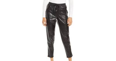 Score These Comfortable Faux-Leather Pants on Sale for 38% Off - www.usmagazine.com