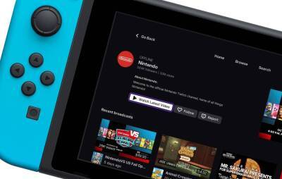 Nintendo Switch - Twitch is now available on Nintendo Switch - nme.com