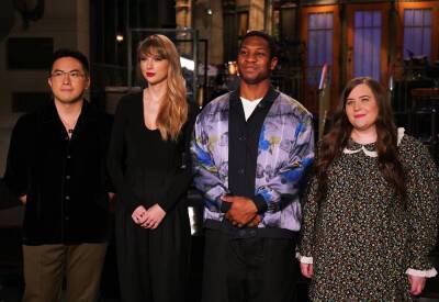 Jonathan Majors And Taylor Swift Are Getting Pumped Up For New ‘Saturday Night Live’ In Fun Promo - etcanada.com