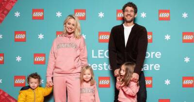 Kimberly Wyatt enjoys a rare night out with all three of her young children - www.ok.co.uk - London