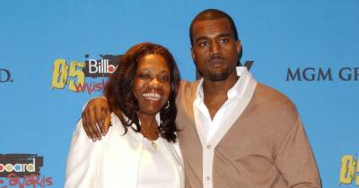 Kanye West Shares Childhood Photo With Late Mom Donda 14 Years After Her Death - www.usmagazine.com - California