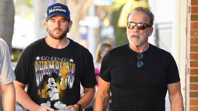 ​Christopher Schwarzenegger Looks Fit After Weight Loss On Lunch Date With Dad Arnold - hollywoodlife.com