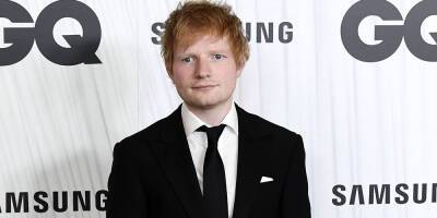 Ed Sheeran Suits Up for GQ's Men of the Year Awards 2021 - www.justjared.com - Spain - city Madrid, Spain