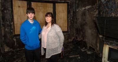 Widowed mum 'left with nothing' after wax burner candle goes up in flames at Scots flat - www.dailyrecord.co.uk - Scotland - Beyond