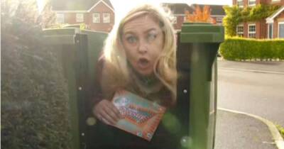 This Morning's Josie Gibson gets trapped in a bin as she begs 'get me out' - www.ok.co.uk