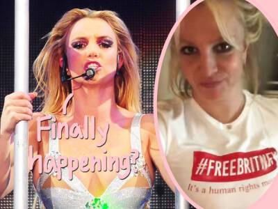 Britney Spears Rocks #FreeBritney Shirt -- And Shares 'Pointers For Life' -- Ahead Of Pivotal Conservatorship Hearing - perezhilton.com