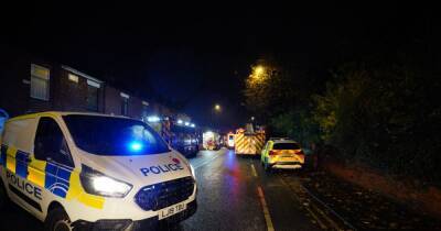 Two people taken to hospital after multi-vehicle crash in Tameside - www.manchestereveningnews.co.uk - Manchester - county Denton