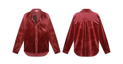 We Found the Velvet Shirt You Need for All of Your Holiday Festivities - www.usmagazine.com