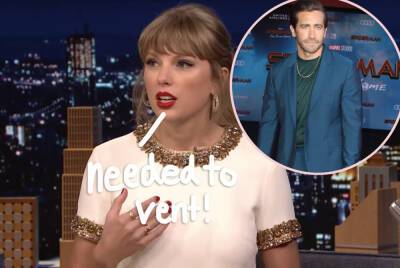 Taylor Swift Recalls Getting 'Upset And Sad' Ad-Libbing The New Lyrics About Jake Gyllenhaal Breakup - perezhilton.com