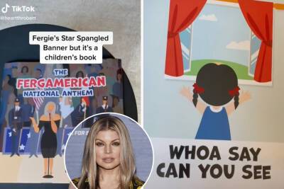 Star Game - Fan pokes fun at Fergie’s ‘Star Spangled Banner’ rendition with kid’s book - nypost.com