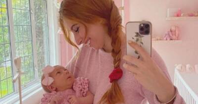 Stacey Solomon gets emotional as she shows baby daughter Rose her nursery for first time - www.ok.co.uk