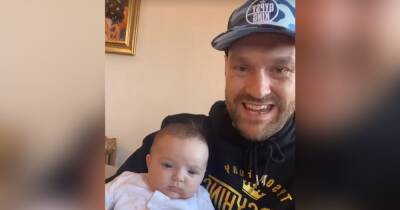 Tyson Fury shares heart-warming update with 'daddy's girl' baby Athena - www.manchestereveningnews.co.uk