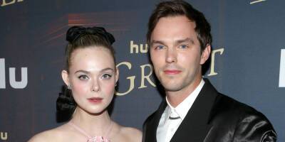 Elle Fanning & Nicholas Hoult Step Out for the Premiere of 'The Great' Season 2 - www.justjared.com - Los Angeles - Hollywood - Russia