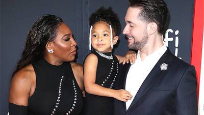 Serena Williams Daughter Olympia, 4, Match In Black Bodysuits At ‘King Richard’ Premiere - hollywoodlife.com - China - Hollywood