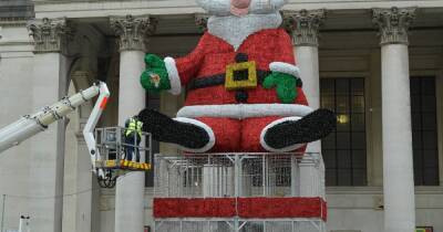 Santa is ho-ho-home again for Christmas and is in sparkling good form - www.manchestereveningnews.co.uk - Manchester - Santa