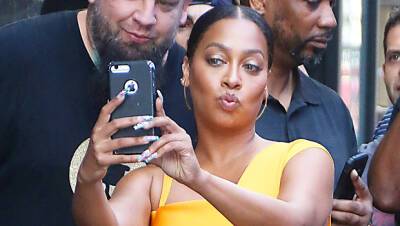 La La Anthony Is Hot In An Orange Bikini After Revealing She Underwent Heart Surgery - hollywoodlife.com