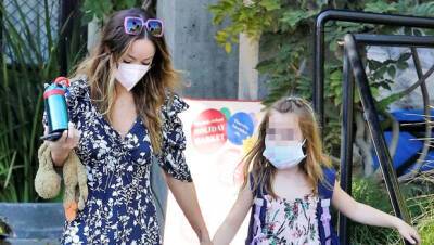 Olivia Wilde Picks Up Daughter, 5, From School After Harry Styles Talks Romance - hollywoodlife.com