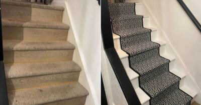 Savvy mum saves hundreds transforming her staircase by watching YouTube videos - www.manchestereveningnews.co.uk