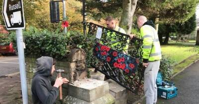 Tank driven to Remembrance Day service smashes into war memorial after 'someone forgot to put the handbrake on' - www.manchestereveningnews.co.uk