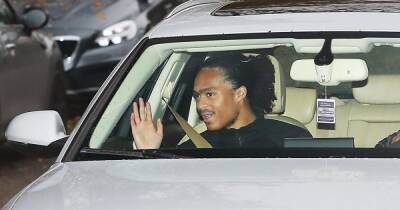 Manchester United youngster pictured back at club after injury blow - www.manchestereveningnews.co.uk - Manchester - Birmingham