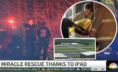Father & Daughter Found Alive After Plane Crash -- How Teen's iPad Saved Their Lives - perezhilton.com - Pennsylvania