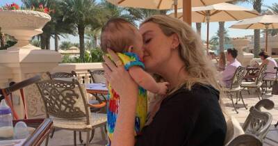 Perrie Edwards shares sweet snaps of baby Axel on sun-soaked Dubai family holiday - www.ok.co.uk - Dubai