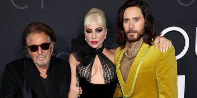 Lady Gaga & Jared Leto Dress To Impress at 'House of Gucci' NYC Premiere - www.justjared.com - New York
