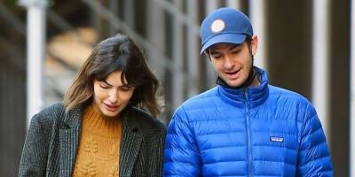 Andrew Garfield Makes Rare Outing With Girlfriend Christine Gabel in NYC - www.justjared.com - New York