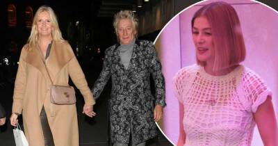 Rod Stewart and Penny Lancaster hold hands on way to The One Show - www.msn.com