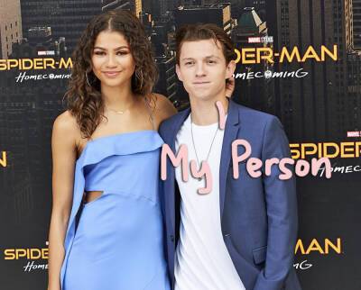 Tom Holland & Zendaya Admit They 'Really Love' Each Other In Response To THOSE Viral Kissing Photos - perezhilton.com