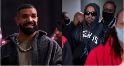 Drake and Kanye West seemingly end beef, pose for friendly picture - www.thefader.com