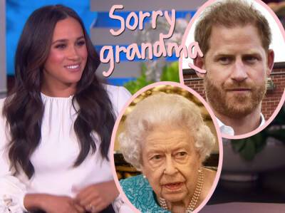 Meghan Markle Makes Surprise Appearance On Ellen -- But She & Prince Harry Won’t Visit Queen Elizabeth For Christmas?! - perezhilton.com - Britain