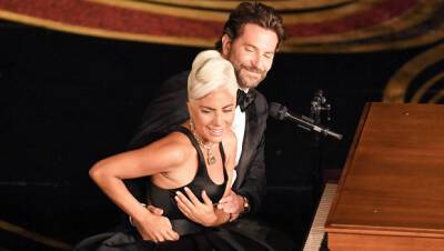 Bradley Cooper Finally Breaks Silence On Lady Gaga Dating Rumors Steamy Oscar Performance - hollywoodlife.com - county Bradley