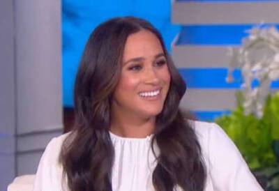 Meghan Markle - marrying prince Harry - Meghan Markle laughs about her acting career in surprise Ellen Show appearance - msn.com