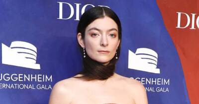 Little Chilly? Lorde Wears Her Hair as a Scarf on the Red Carpet: Photos - www.usmagazine.com
