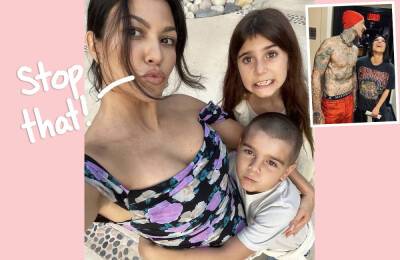 Kourtney Kardashian Claps Back At Critic Who Says She Never Spends Time With Her Kids Anymore - perezhilton.com - Mexico - county Lucas