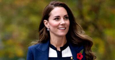 Duchess Kate Ditches Her Signature Bouncy Blowout for Defined Curls — Pics - www.usmagazine.com - London