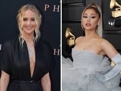 Jennifer Lawrence Recalls Fangirling Over Ariana Grande While Filming ‘Don’t Look Up’ - etcanada.com - Los Angeles